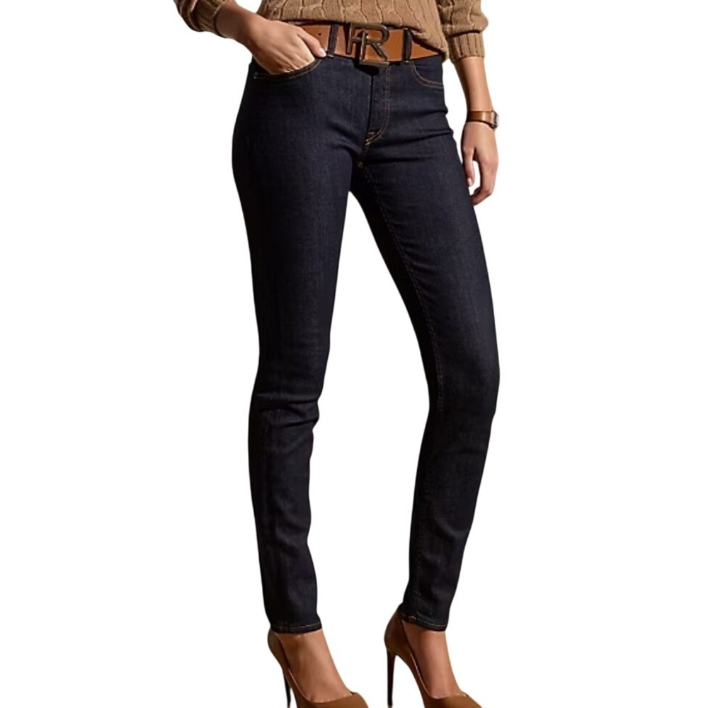 Ralph Lauren Collection Purple Label 400 Matchstick Jeans Womens 32x27 Nwot
